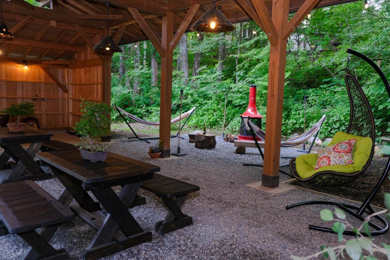 Kizuna Lodge & Bbq Centre 하쿠바 외부 사진