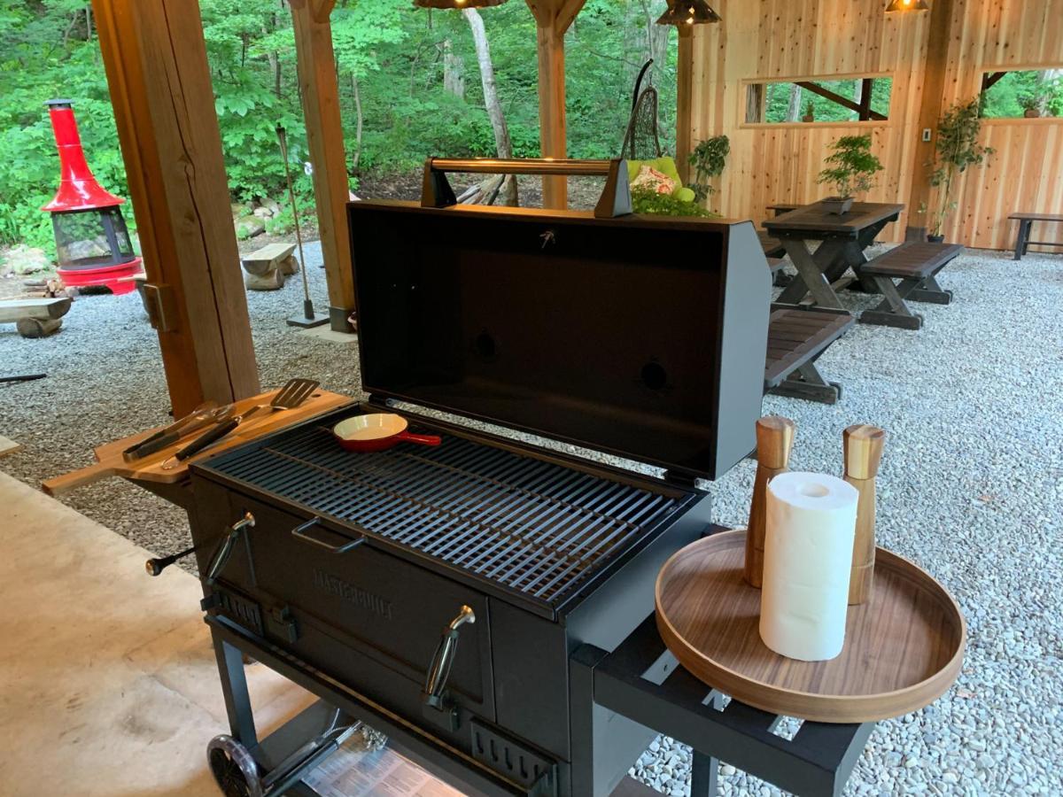 Kizuna Lodge & Bbq Centre 하쿠바 외부 사진