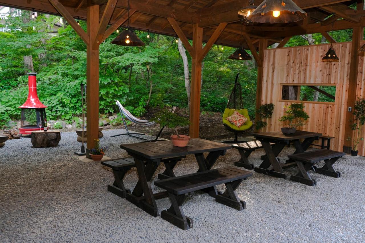 Kizuna Lodge & Bbq Centre 하쿠바 외부 사진